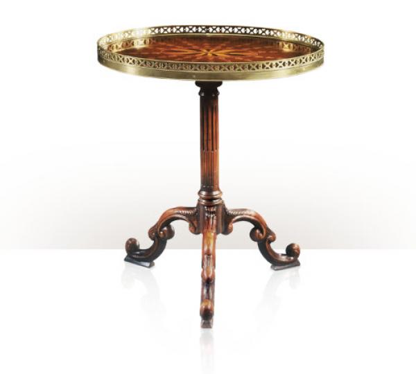 Radiating Parquetry Accent Table 5005-022 Montaage Inc. Radiating Parquetry Accent Table 5005-022 Montaage Inc.