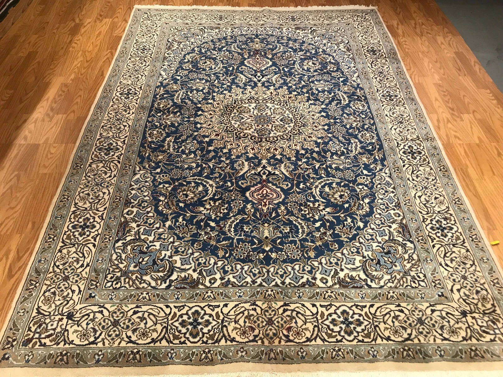 6 x 9 Persian Nain 100% Wool Hand Knotted Area Rug