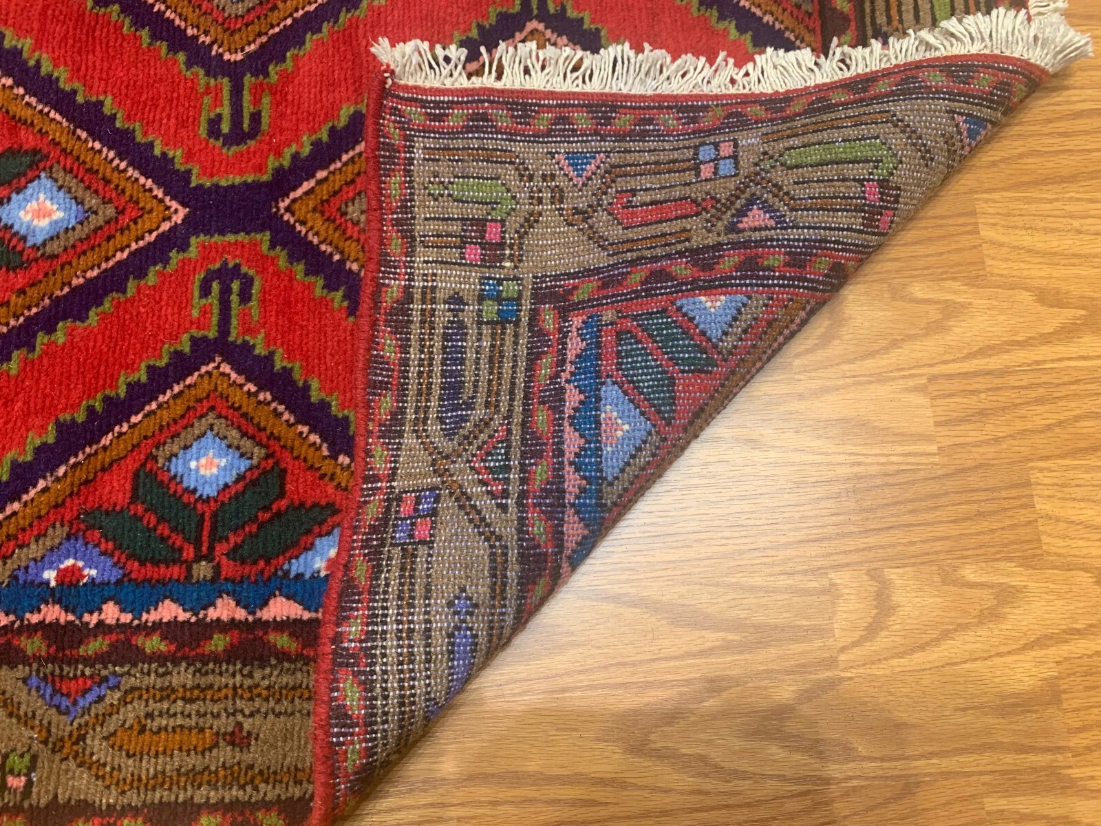 2.8 x 9.5 Runner Hand Knotted 100% Wool Vegetable Dye