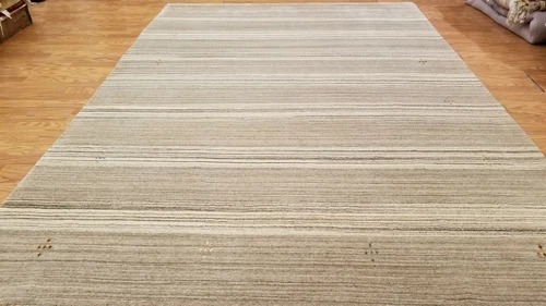 6 x 9 Modern Hand Knotted Wool Nepal rug