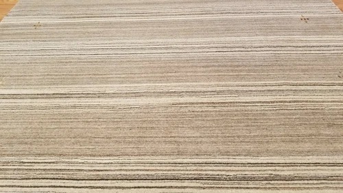 6 x 9 Modern Hand Knotted Wool Nepal rug