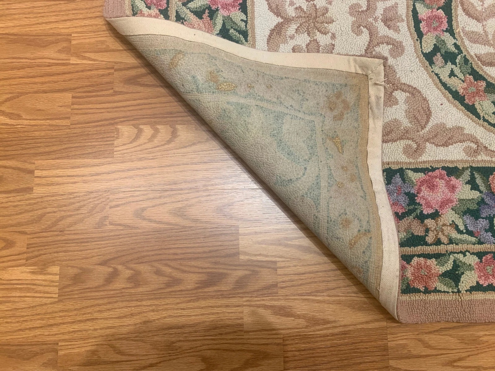 4 x 6 Hand Hooked 100% Wool Hook Rug