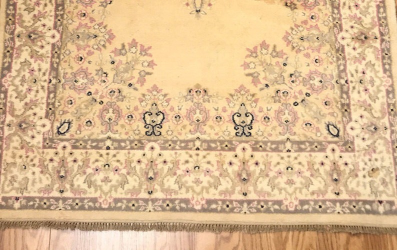 4 x 6 Vintage Hand Knotted 100% Wool Vegetable Dye Area Rug