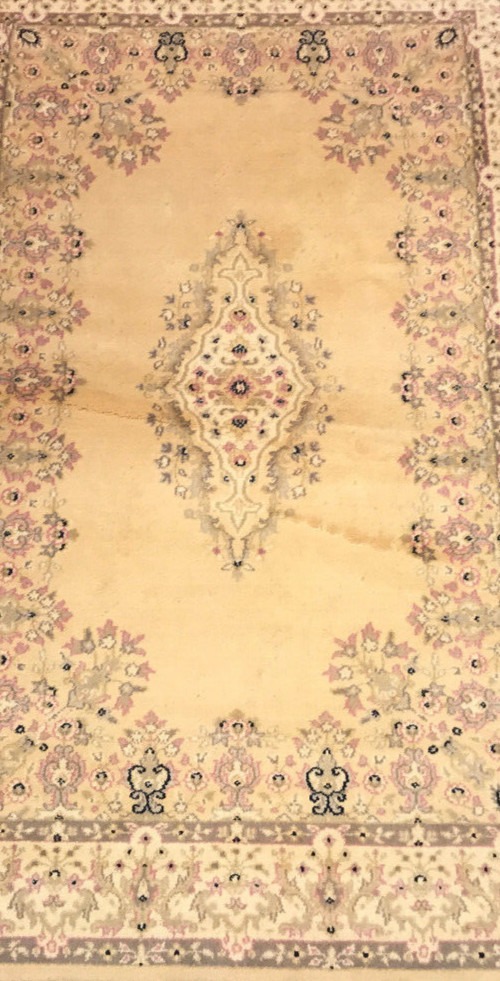 4 x 6 Vintage Hand Knotted 100% Wool Vegetable Dye Area Rug