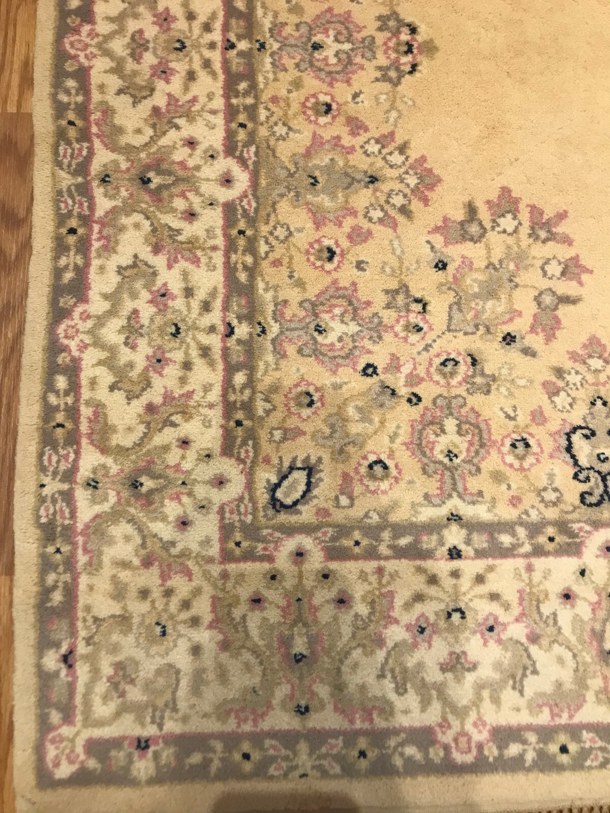 4 x 6 Vintage Hand Knotted 100% Wool Vegetable Dye Area Rug