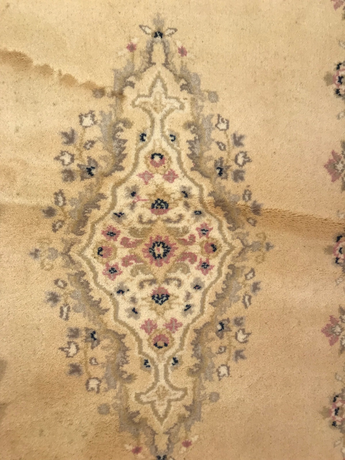 4 x 6 Vintage Hand Knotted 100% Wool Vegetable Dye Area Rug
