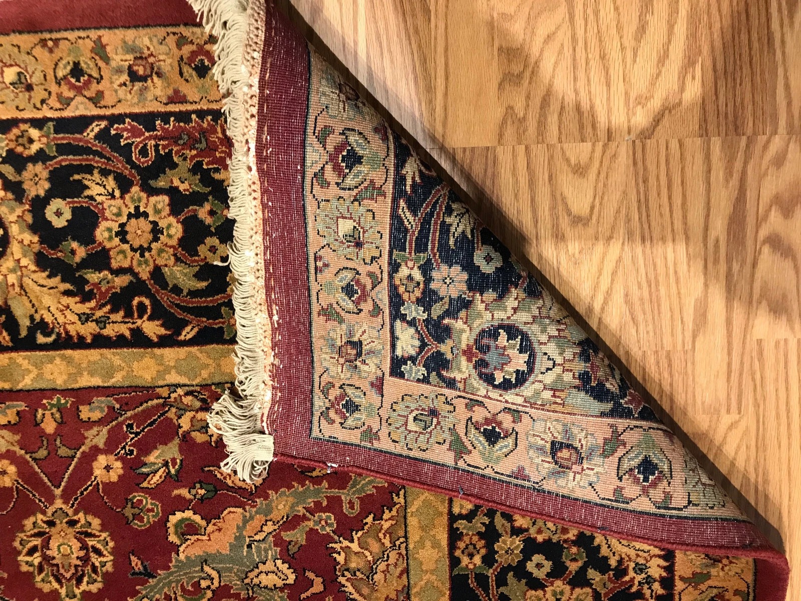 8 X 10 Hand Knotted 100% Wool Area Rug