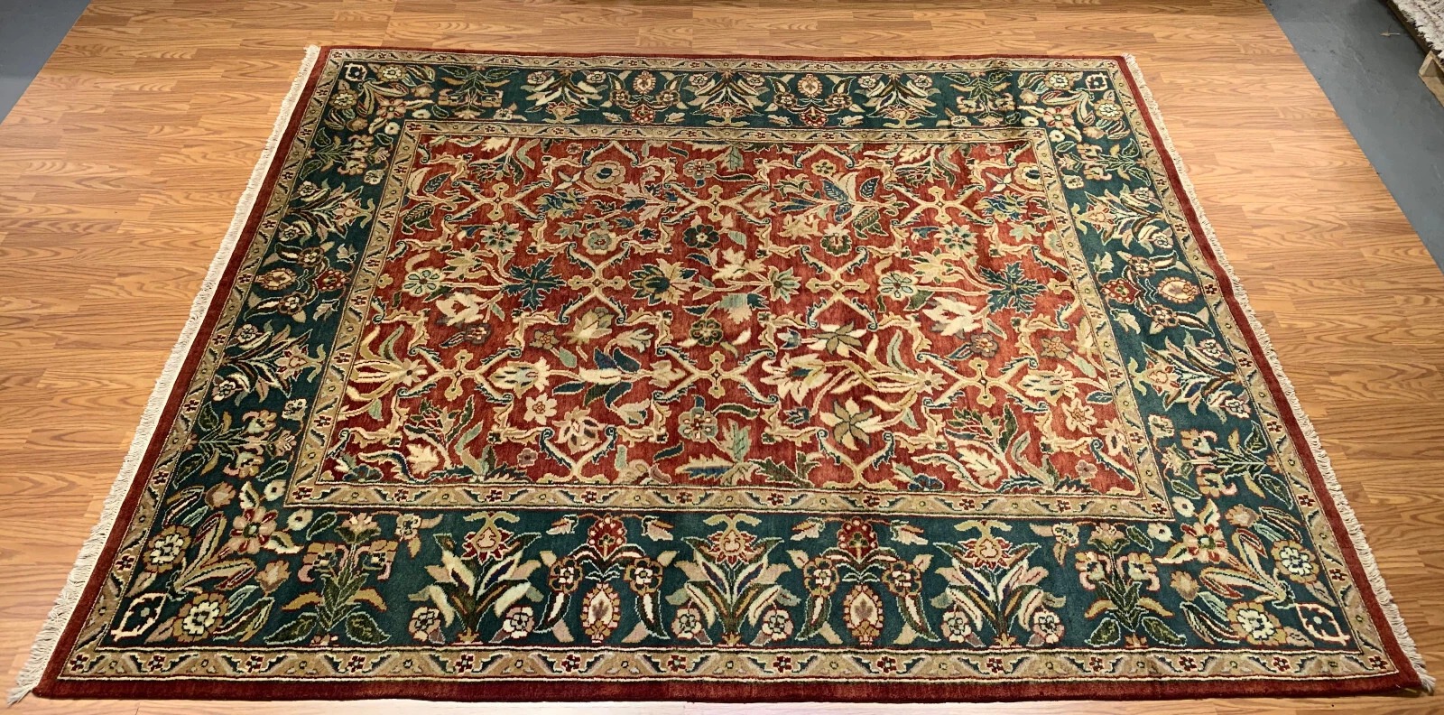 8 x 10 New Hand Knotted 100% Wool Area Rug