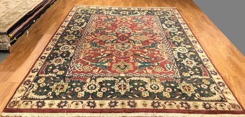 8 x 10 New Hand Knotted 100% Wool Area Rug
