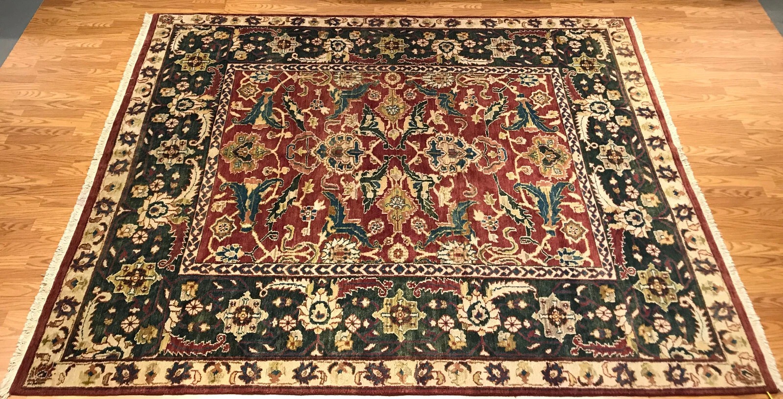 8 x 10 New Hand Knotted 100% Wool Area Rug