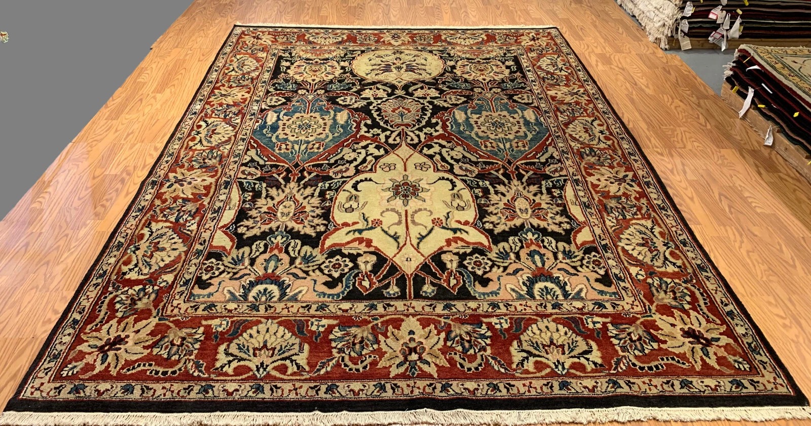 8 x 10 New Hand Knotted 100% Wool Area Rug