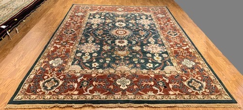 8 x 10 New Hand Knotted 100% Wool Area Rug