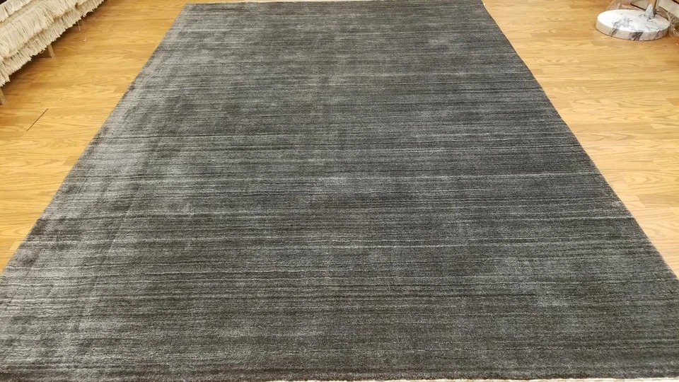 6 X 9 Spectacular Hand Knotted Tibetan Rug Silk / Wool Modern