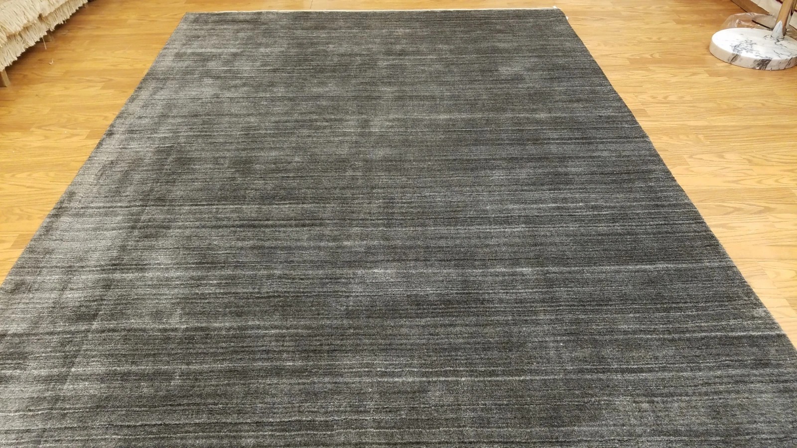 6 X 9 Spectacular Hand Knotted Tibetan Rug Silk / Wool Modern