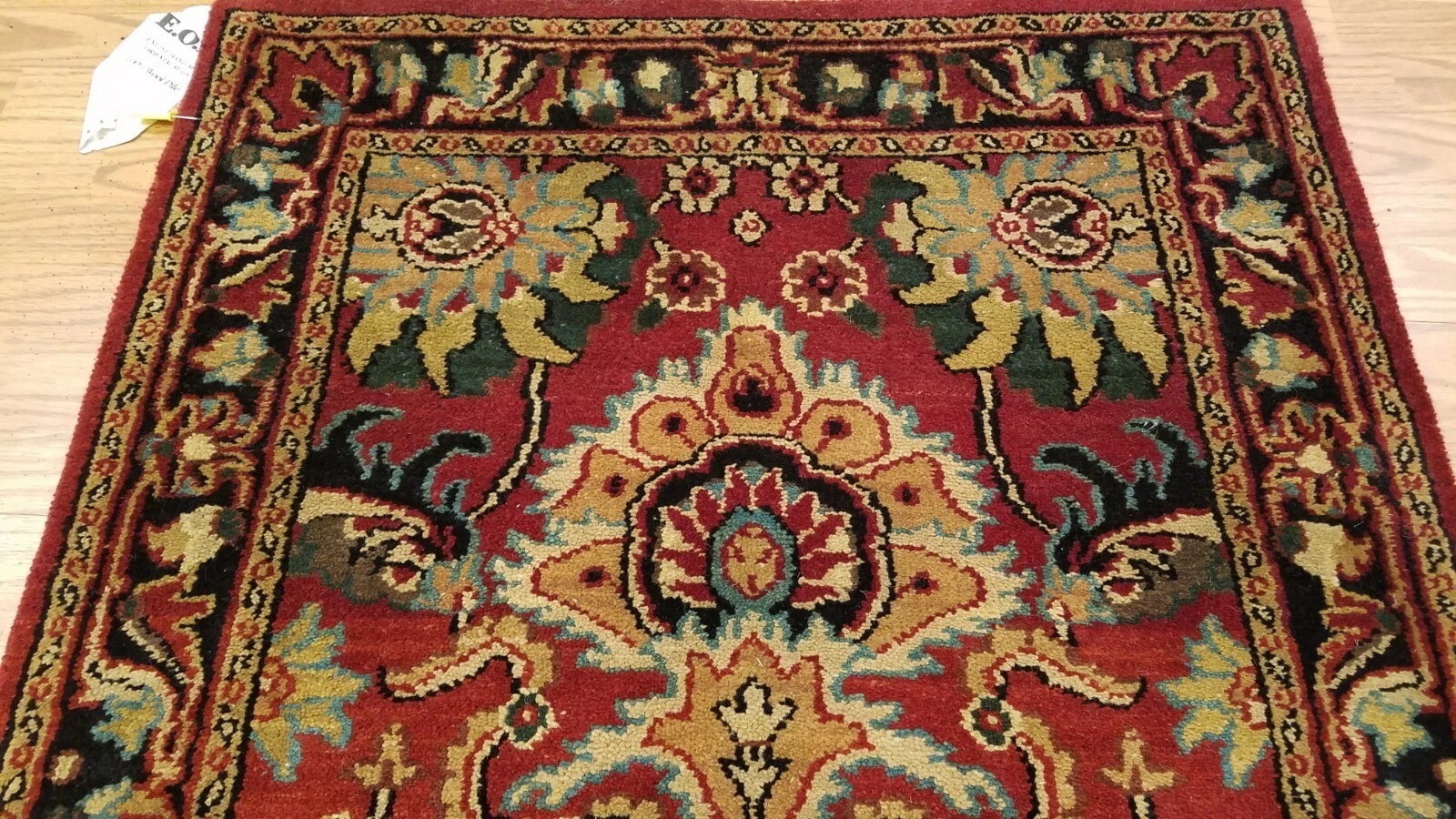 3 x 5 Indo Sultanabad Hand Knotted Wool Rug
