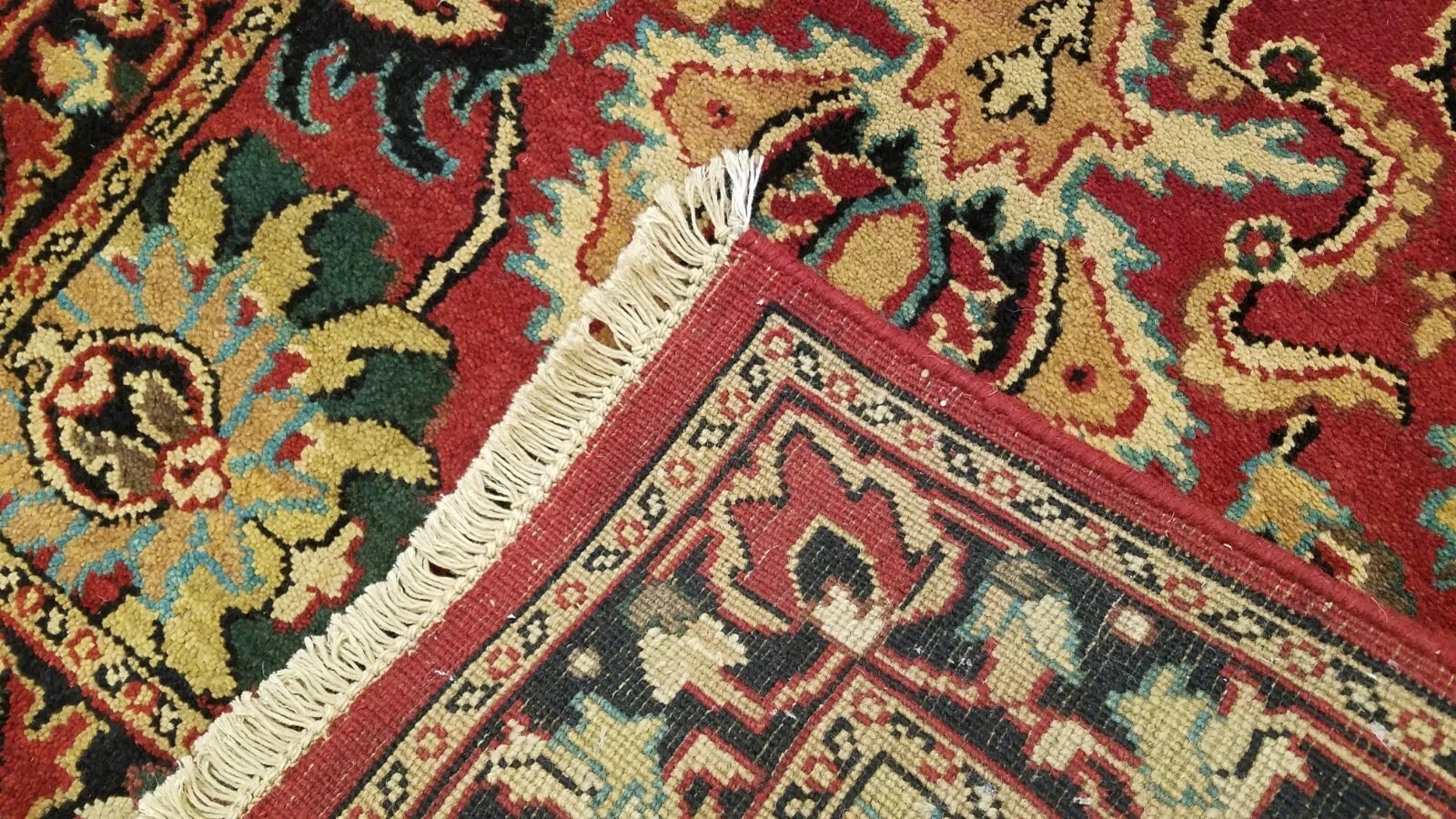 3 x 5 Indo Sultanabad Hand Knotted Wool Rug