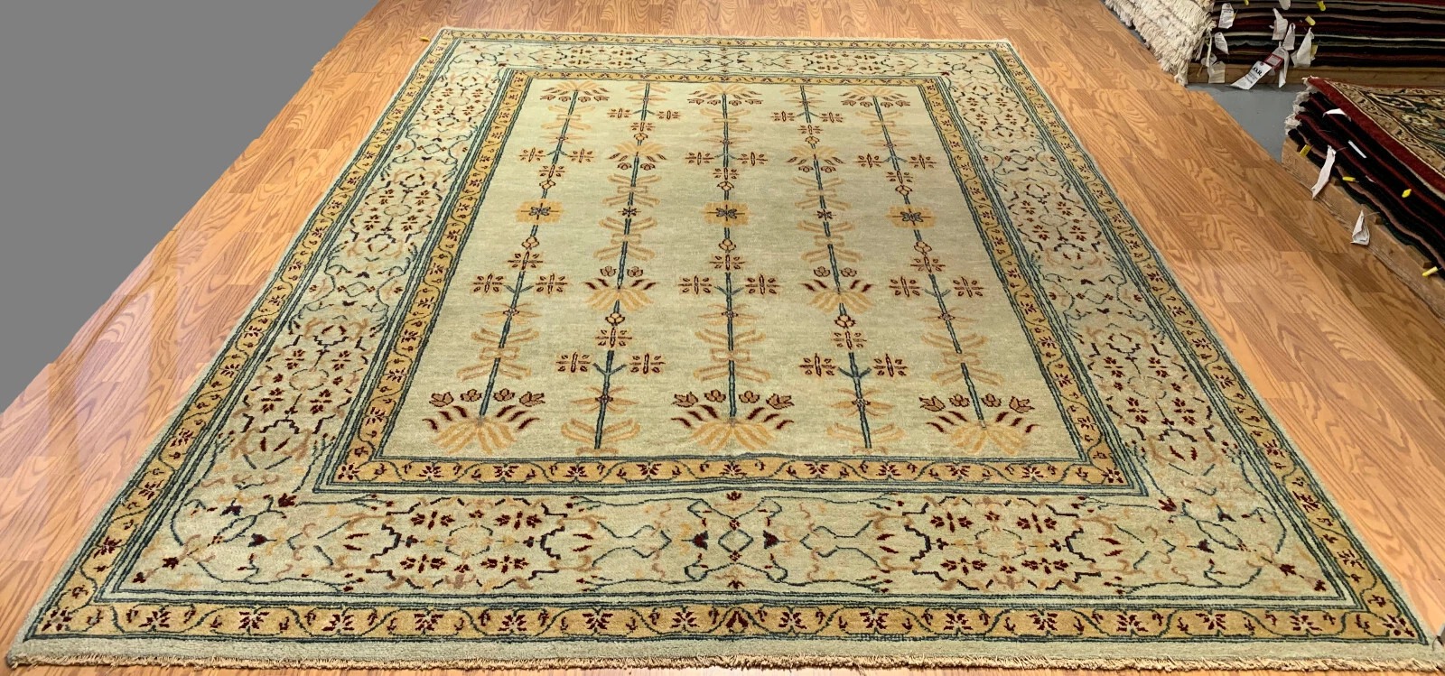 8 x 10 New Hand Knotted 100% Wool Area Rug