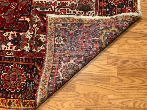 8 x 11 Antique Fine Hand Knotted 100% Wool Rug