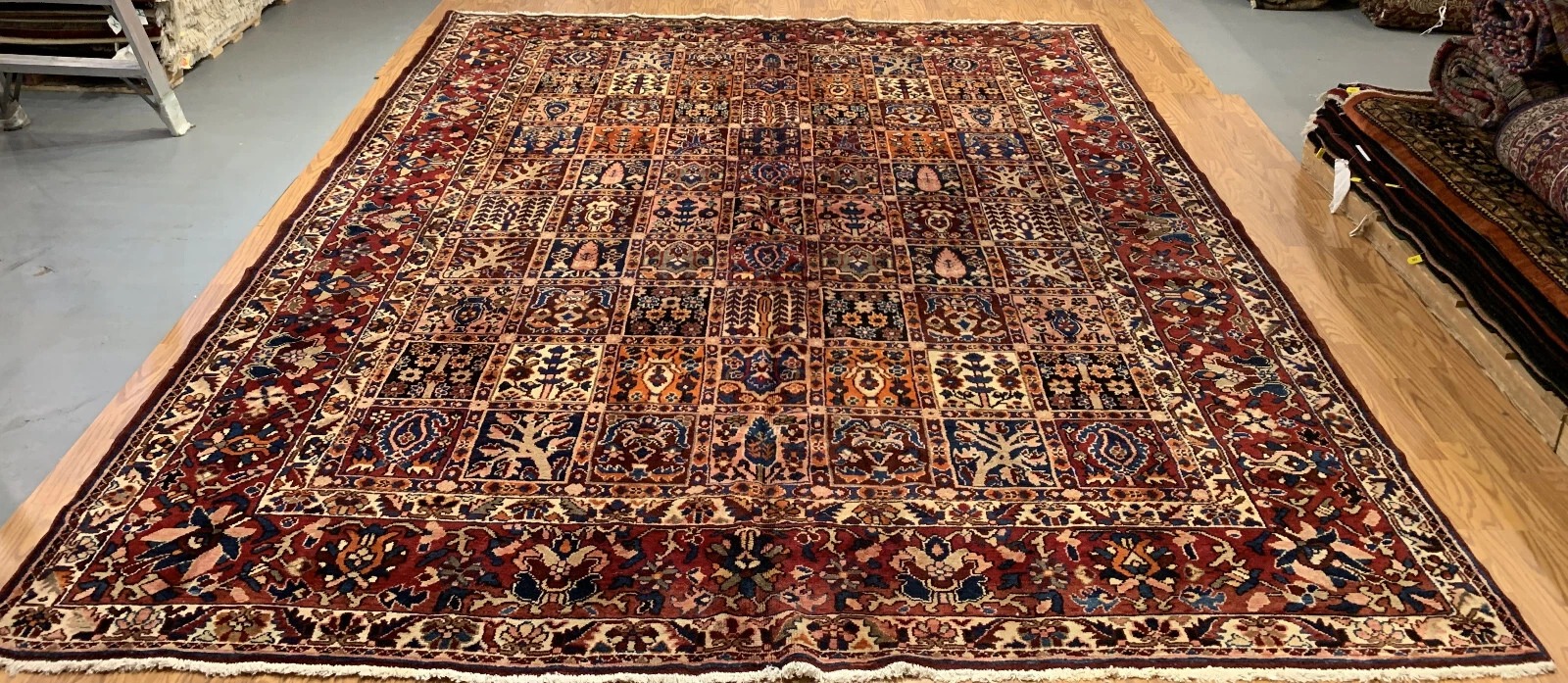 10 x 12 Four Season Fine  Hand Knotted 100% Wool Rug EB235965772942 Montaage