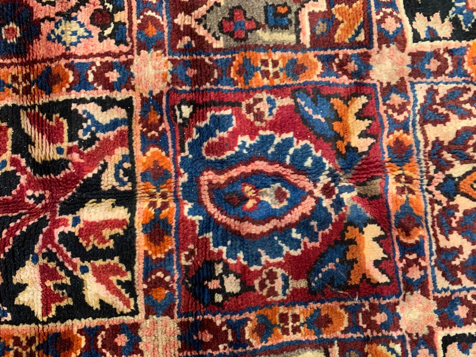 10 x 12 Persian Bakhtiari Four Season Fine Hand Knotted 100% Wool Rug