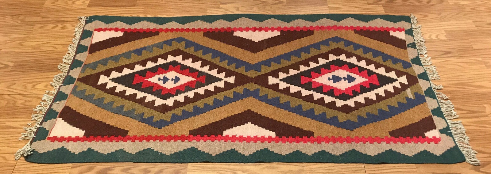 3 x 5.2 Kilim 100% Wool Hand Knotted Area Rug