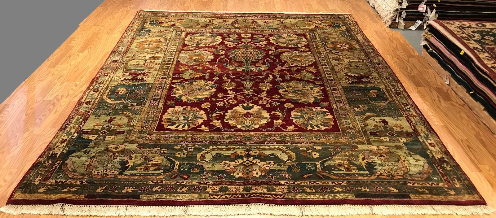 8 x 10 New Hand Knotted 100% Wool Area Rug