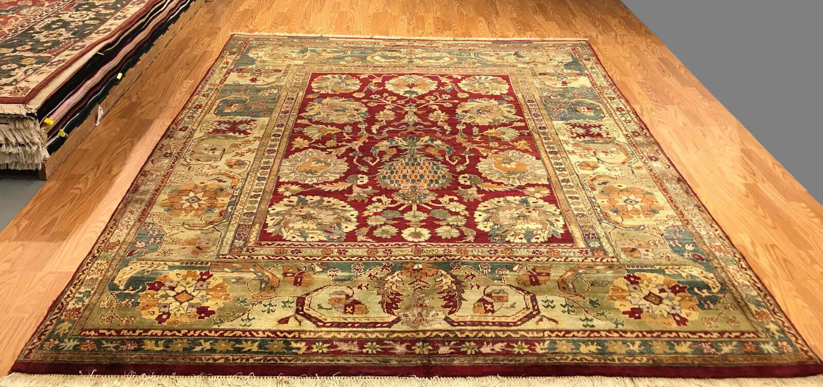 8 x 10 New Hand Knotted 100% Wool Area Rug
