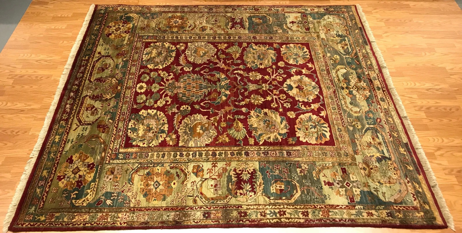 8 x 10 New Hand Knotted 100% Wool Area Rug