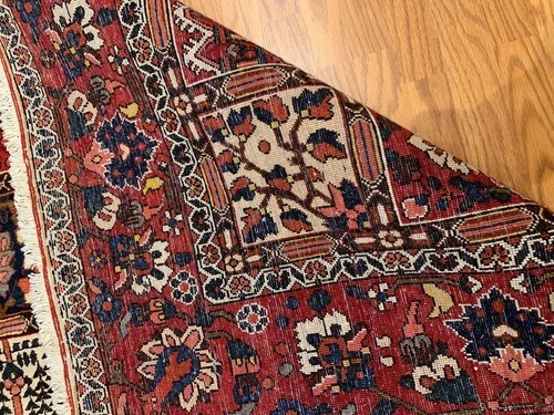 6.10 x 10.1 Vintage Hand Knotted 100% Wool Vegetable Dye Area Rug