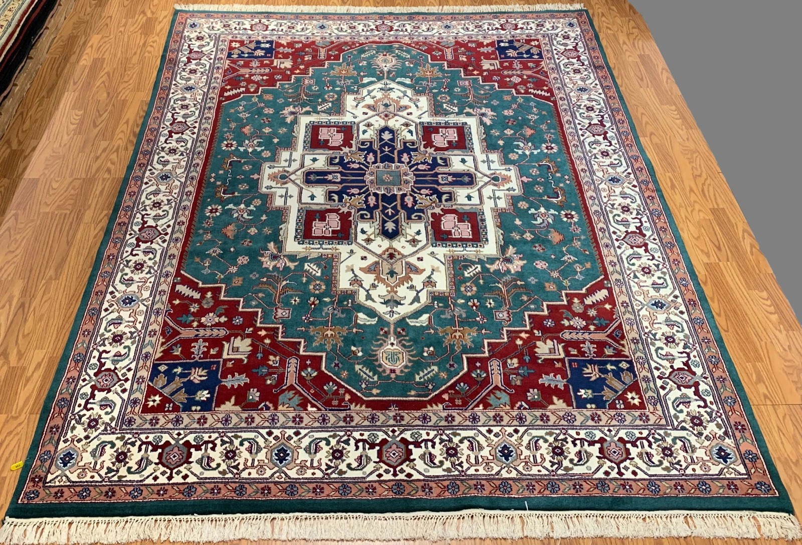 8 x 10 New Hand Knotted 100% Wool Area Rug Multicolor