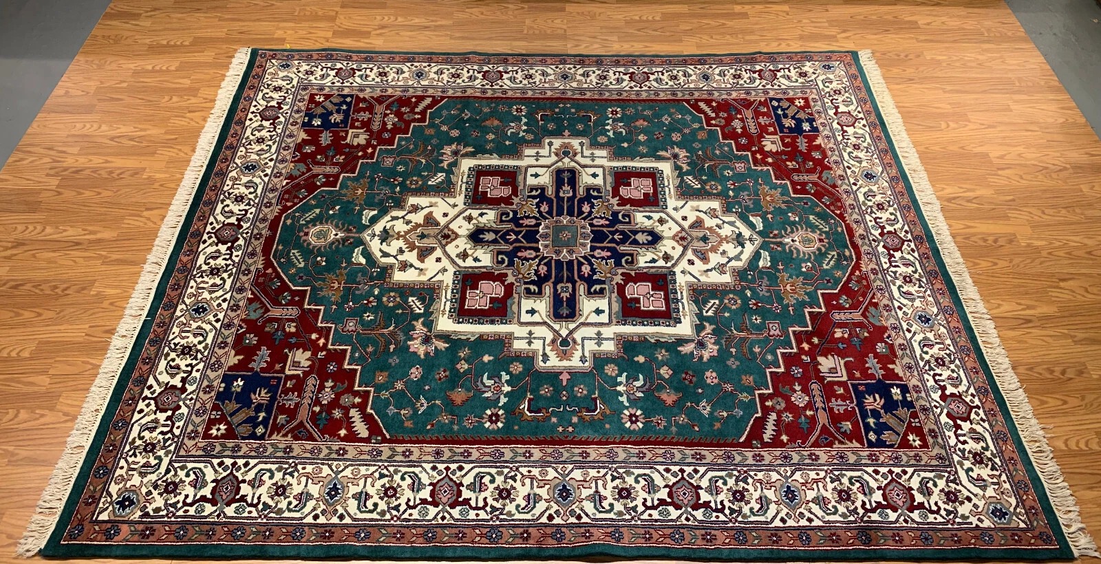 8 x 10 New Hand Knotted 100% Wool Area Rug