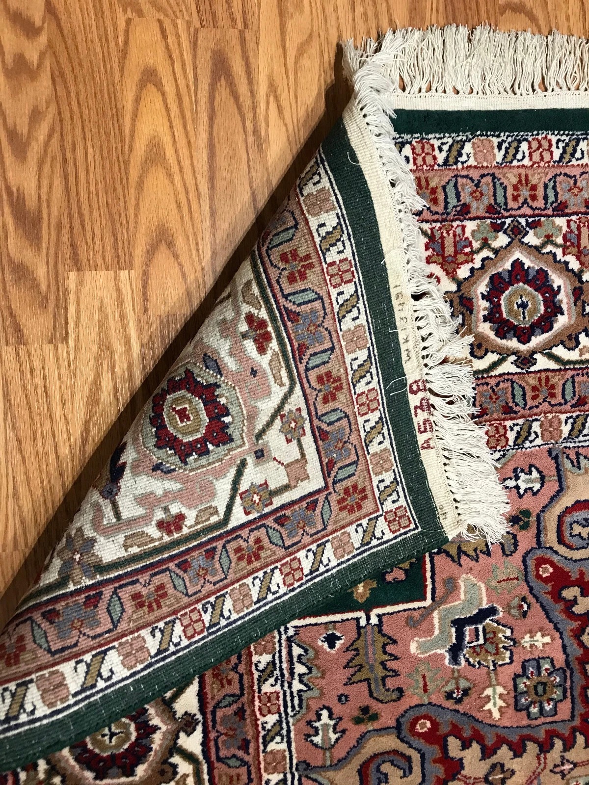 8 X 10 Hand Knotted 100% Wool Area Rug
