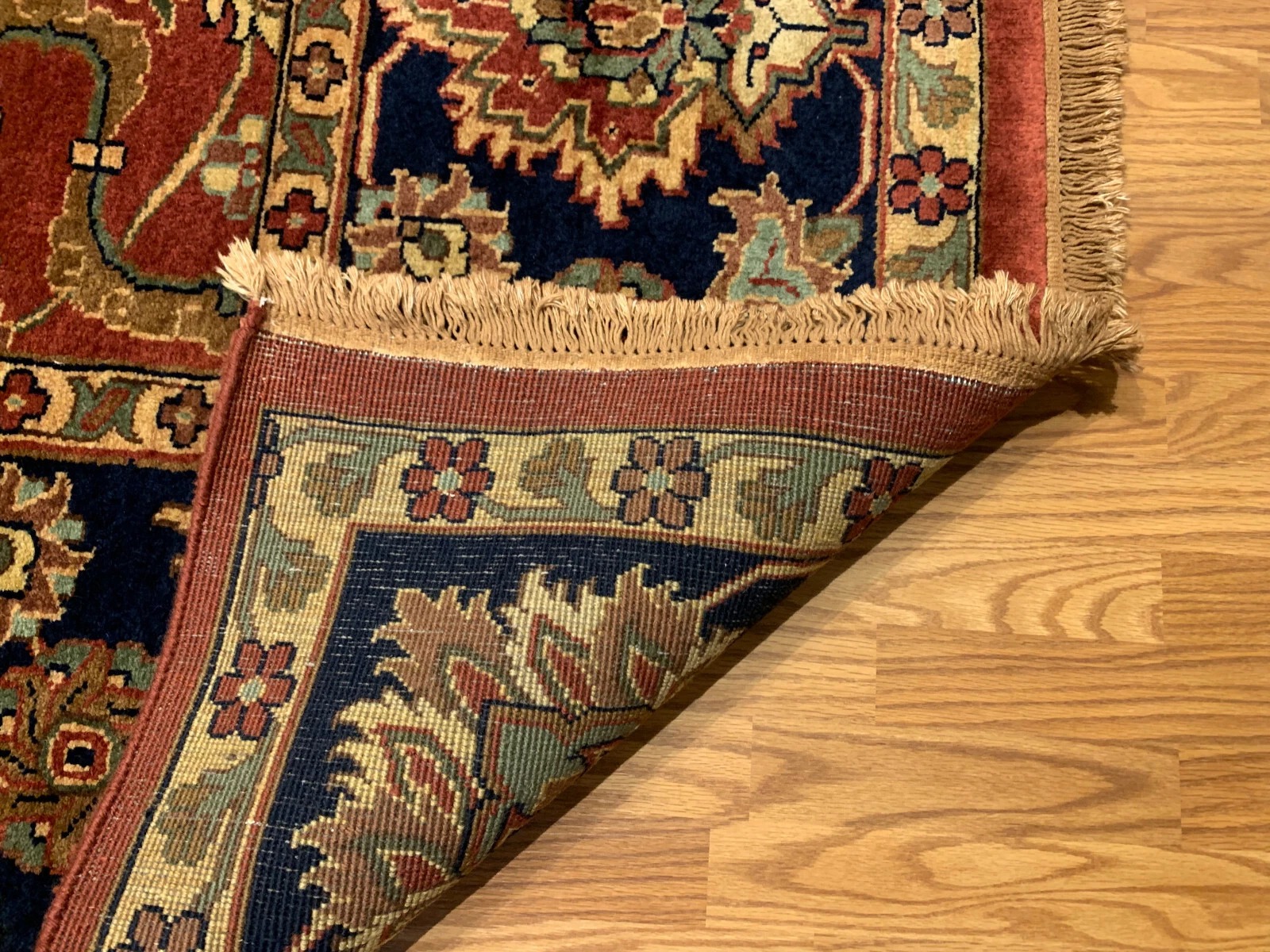 9 x 12 Hand Knotted 100% Wool Area Rug