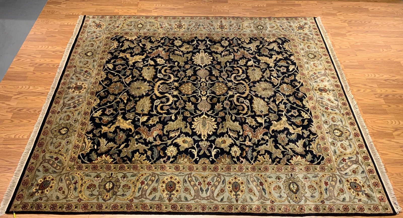8 x 10 New Hand Knotted 100% Wool Area Rug