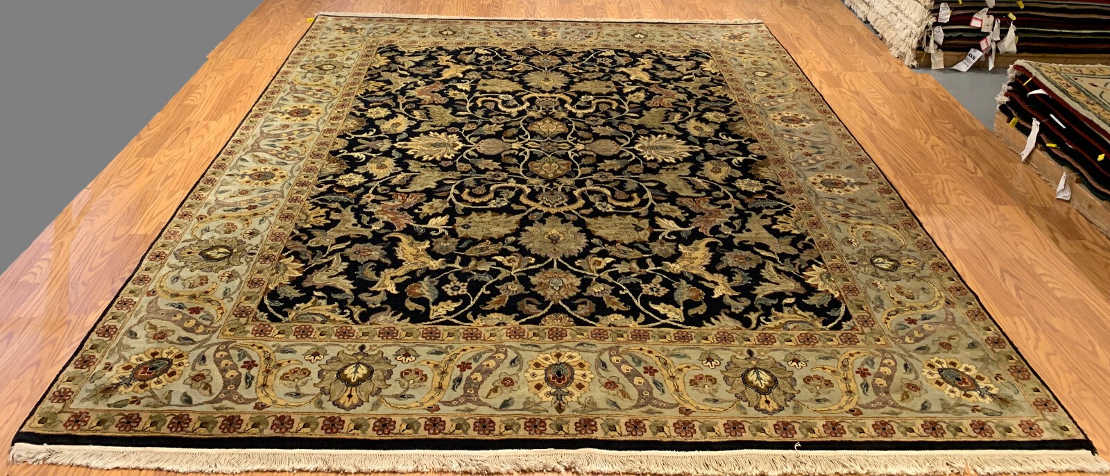 8 x 10 New Hand Knotted 100% Wool Area Rug