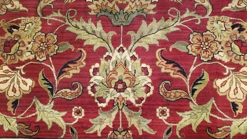 8 x 10 Indo Agra Hand spawned Wool Hand Knotted Oriental Rug