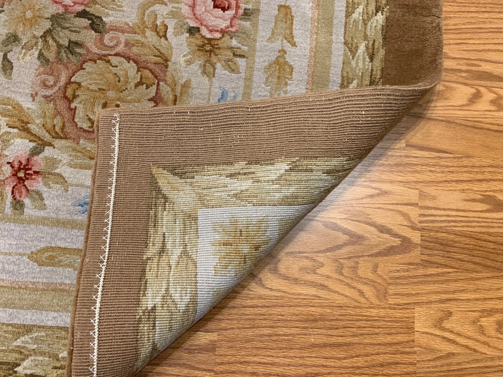 8 x 10 New Savonnerie Hand Knotted 100% Wool Area Rug