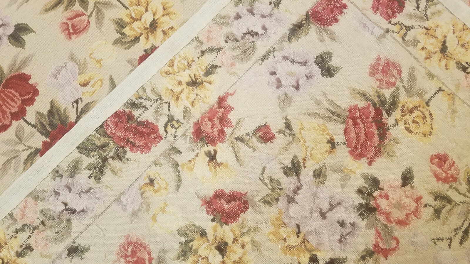 9 x 12 Hand woven French Aubusson Needle point 100% wool Area rug