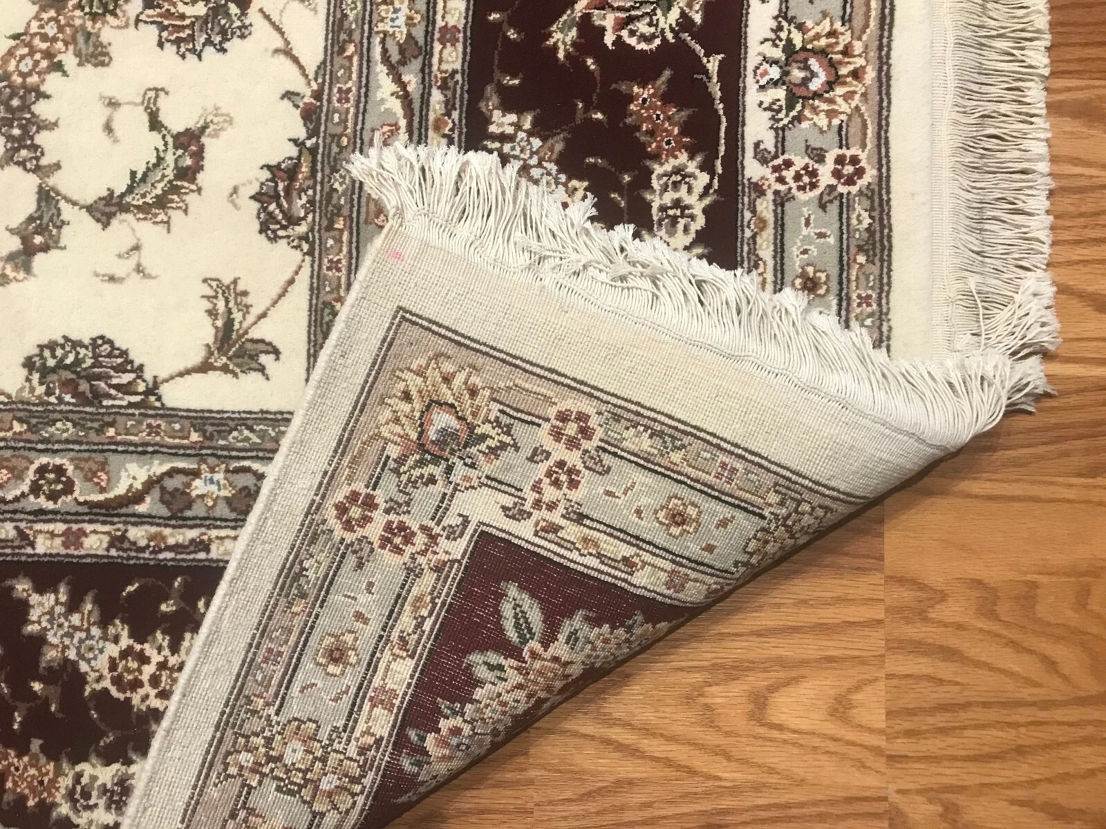 8 x 10 Hand Knotted Wool & Silk Area Rug