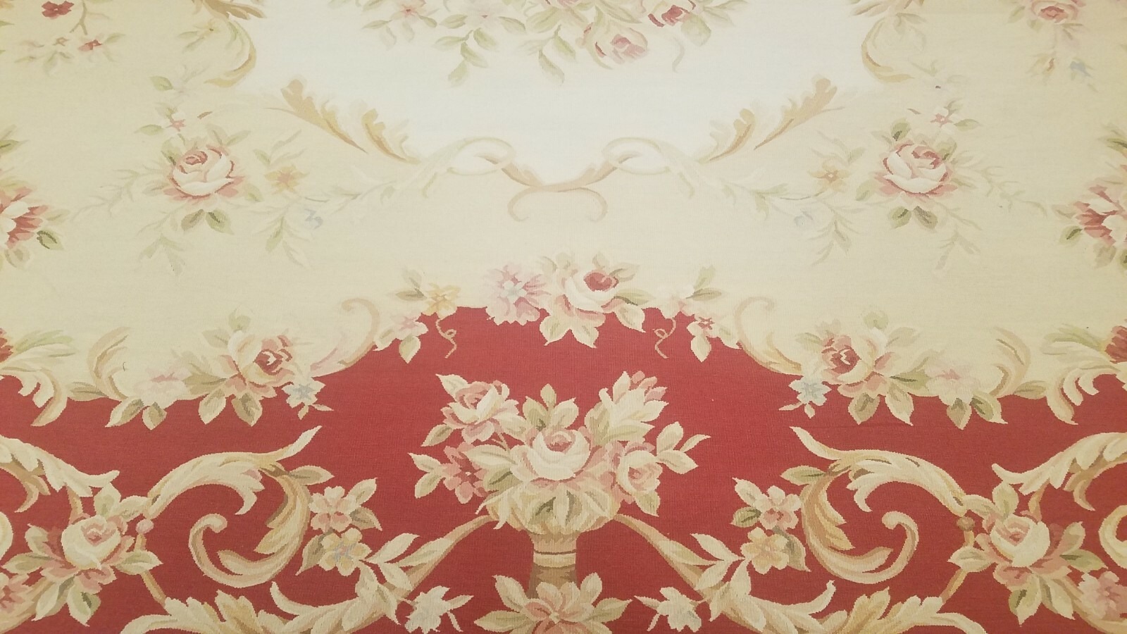 9 x 12 Hand woven French Aubusson Tapestry 100% wool Area rug