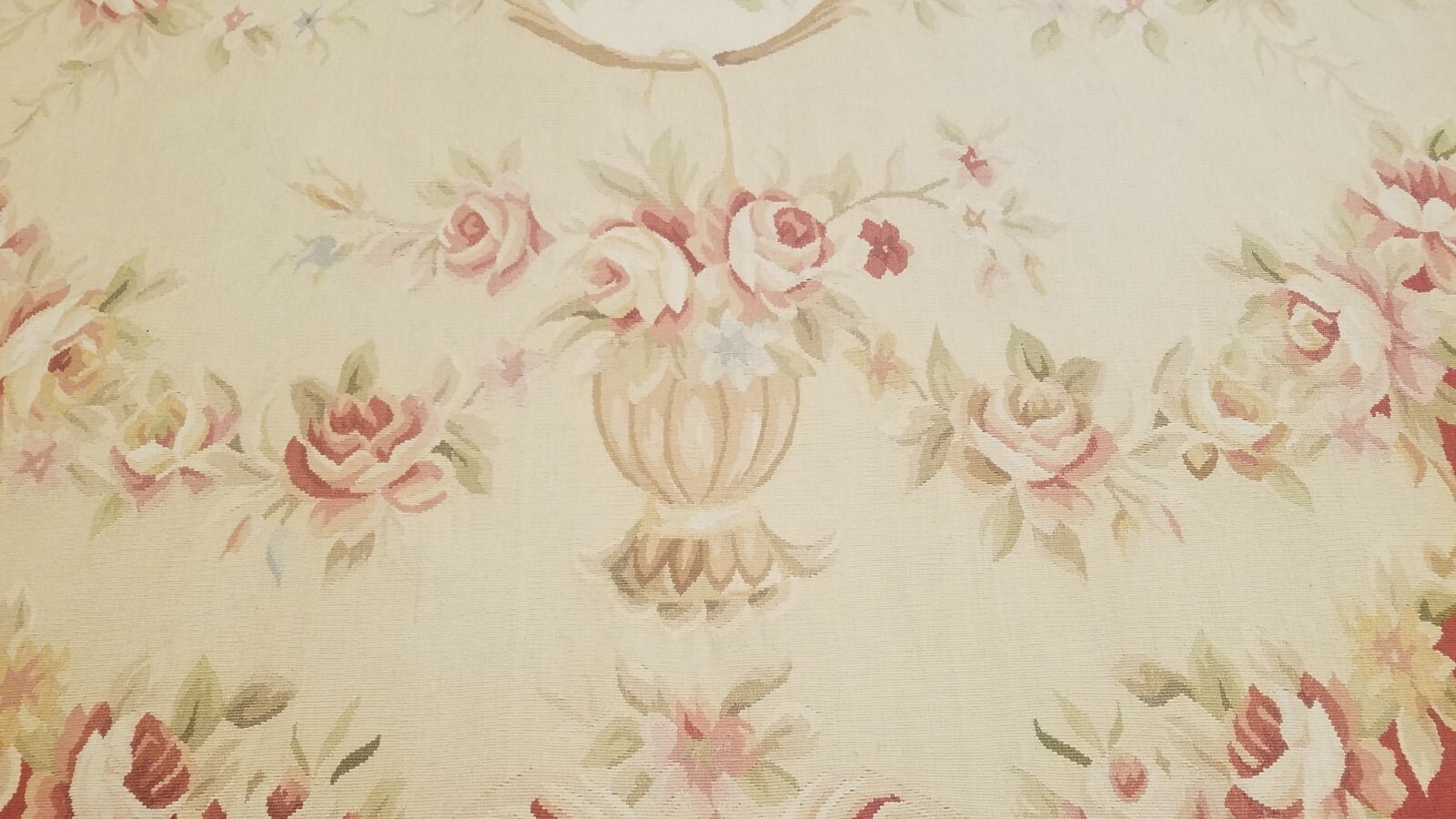 9 x 12 Hand woven French Aubusson Tapestry 100% wool Area rug