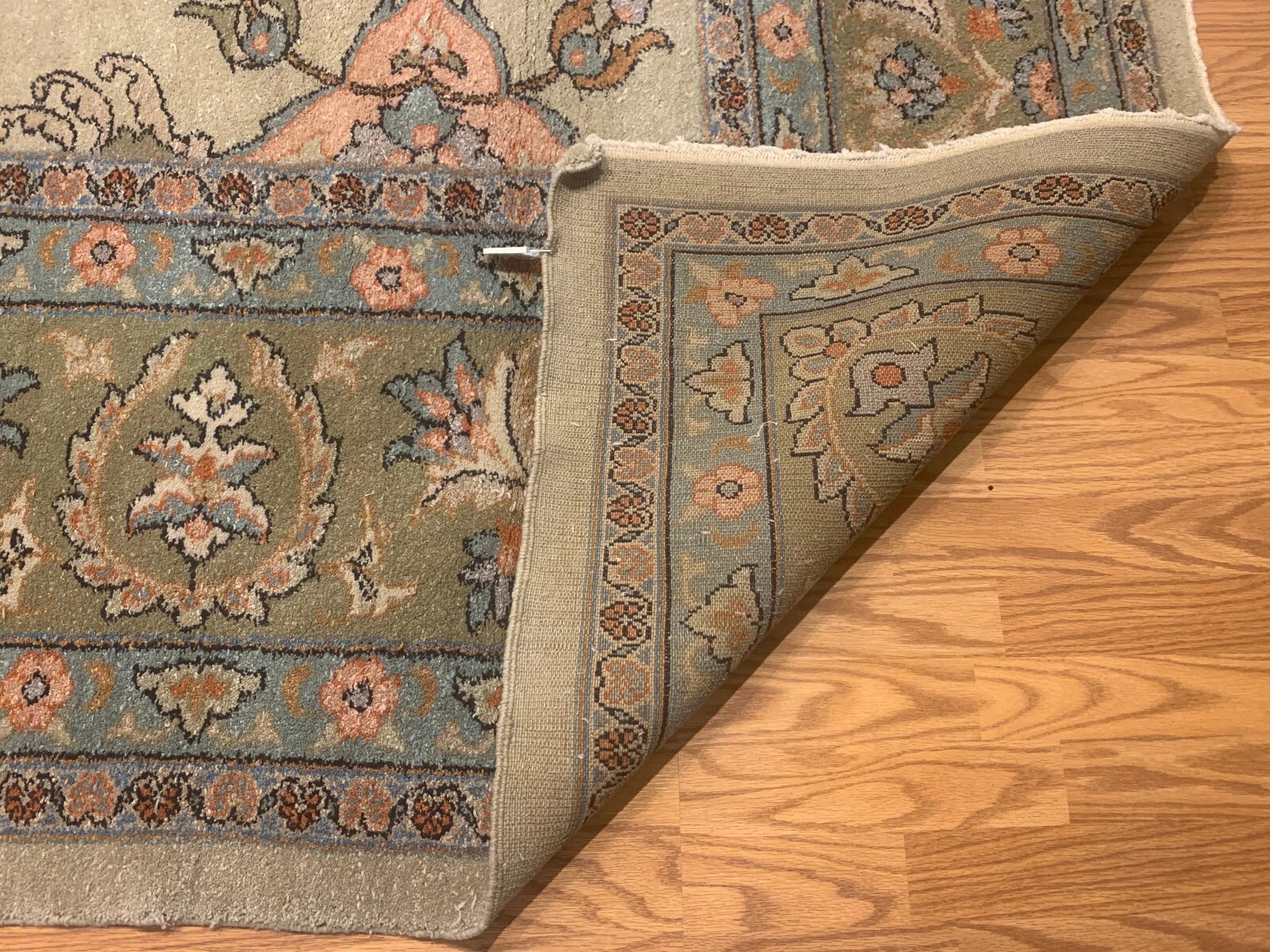 9.2 x 13.3 FineTurkish Ushack Hand knotted Wool