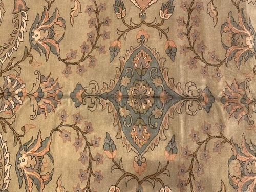 9.2 x 13.3 FineTurkish Ushack Hand knotted Wool