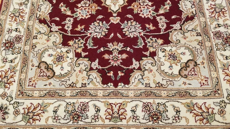 3 x 5 Fine Quality Sino Wool & Silk Hand Knotted Oriental Rug