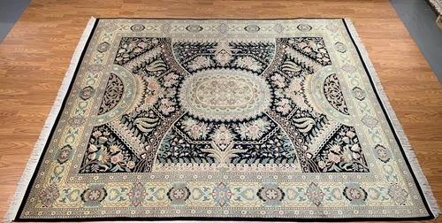 8 x 10 New Hand Knotted 100% Wool Area Rug