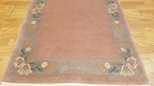 3 x 5 Indo Tibetan Hand Knotted Wool Rug
