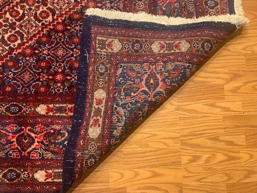 10.1 x 12 Semi Antique Birjand Hand Knotted 100% Wool Rug