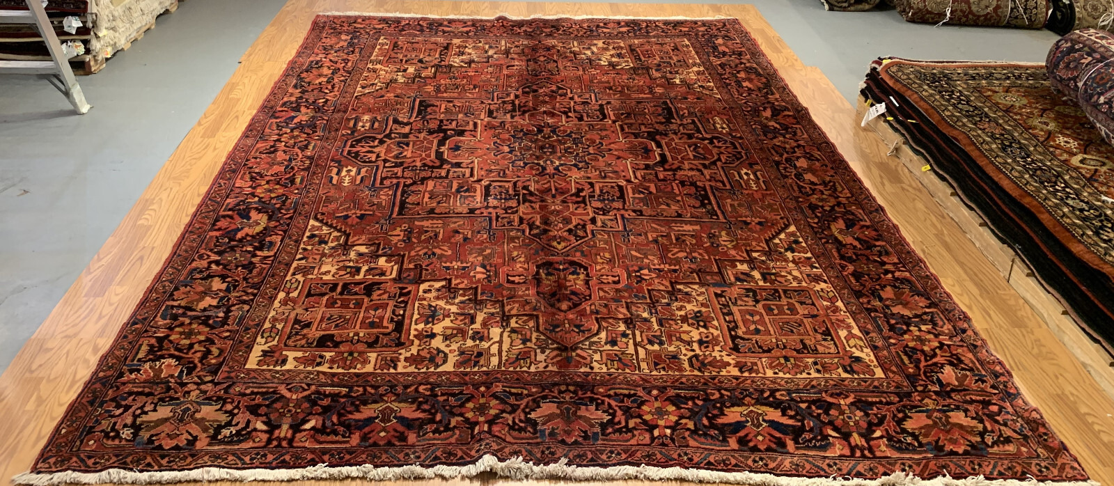 10 x 12 Persain Antique Fine Hand Knotted 100% Wool Rug