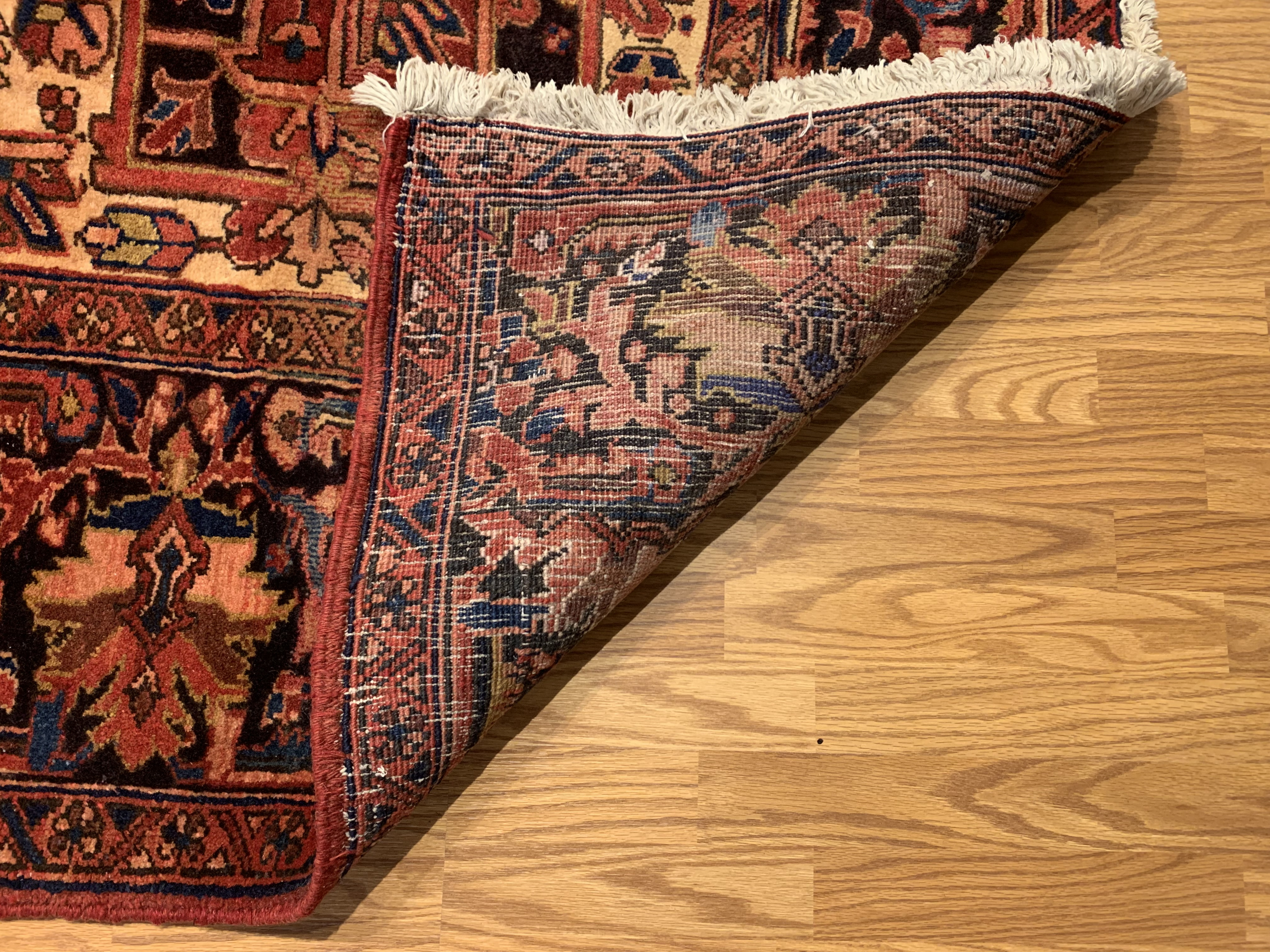 10 x 12 Persain Antique Fine Hand Knotted 100% Wool Rug