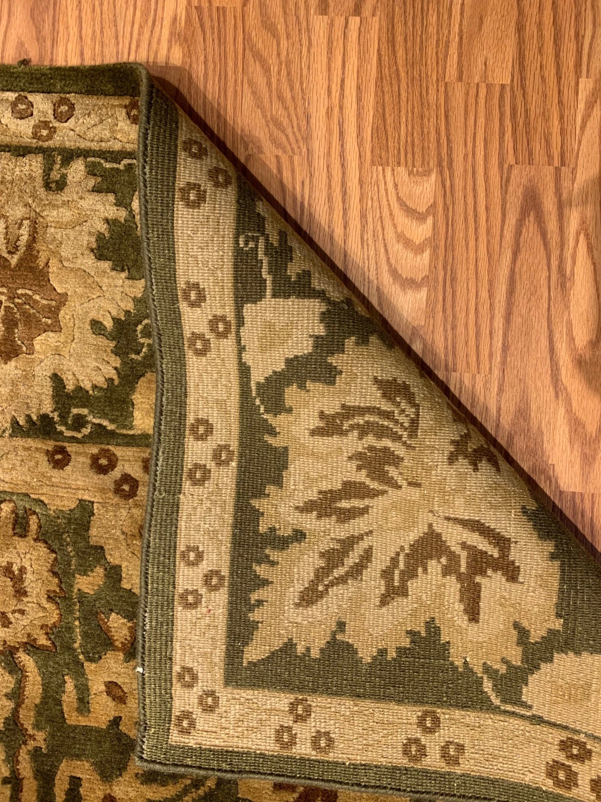 9 x 12 Hand Knotted 100% Wool Area Rug